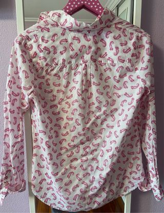 Jersey  fucsia y camisa Tommy Hilfiger