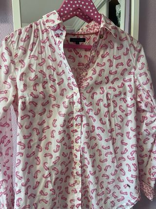 Jersey  fucsia y camisa Tommy Hilfiger