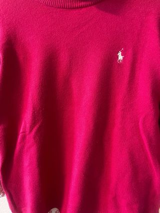 Jersey  fucsia y camisa Tommy Hilfiger