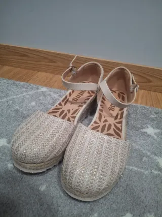 Sandalias Mustang Beige Talla 35