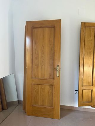 Puerta interior madera 10 unidades