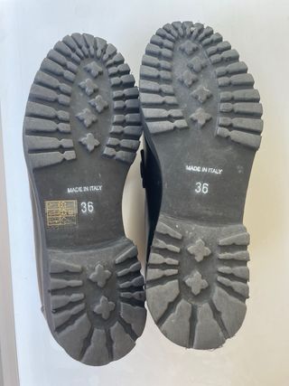 Mocassini Kaos donna nero oro