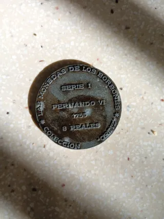 Réplica moneda 8 Reales