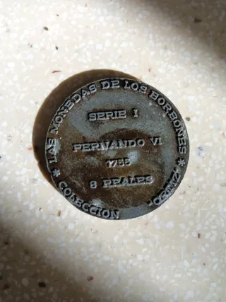 Réplica moneda 8 Reales
