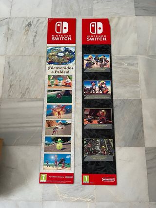 Cartel promocional Nintendo Pokemon Splatoon