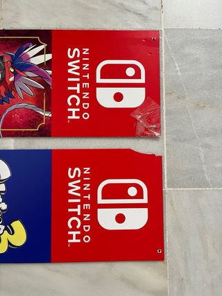 Cartel promocional Nintendo Pokemon Splatoon