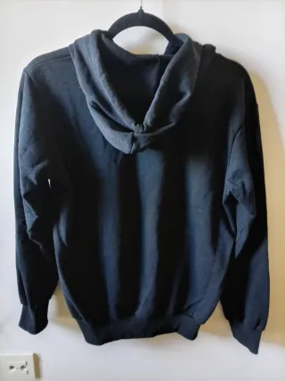 Sudadera Negra Eiger con Logo