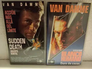Lote 5 VHS Van Damme / por separadas 5€