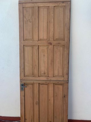 Puertas de madera