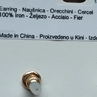 Orecchini pendenti cerchio oro