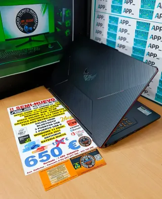 ASUS TUF GAMING 17 i7 24GB RAM 1TB SSD GTX 1050Ti