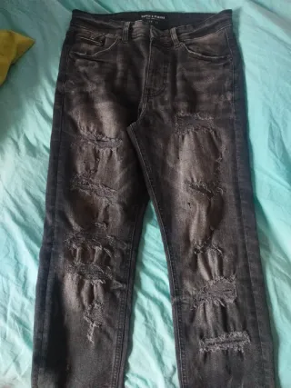 Pantalón tejano negro Supply & Demand
