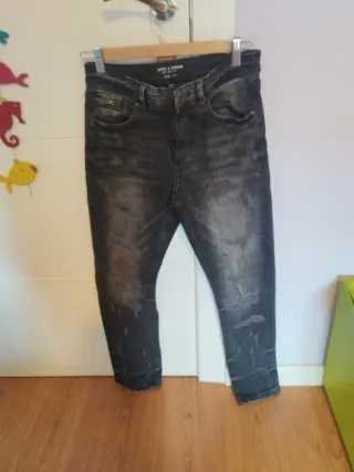 Pantalón tejano negro Supply & Demand