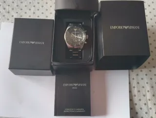 Emporio Armani AR-0585 Cronografo Acciaio
