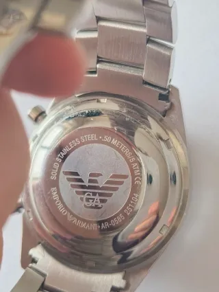 Emporio Armani AR-0585 Cronografo Acciaio