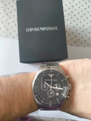 Emporio Armani AR-0585 Cronografo Acciaio