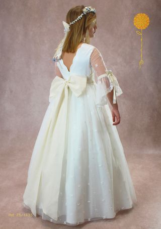 Vestido Comunión Blanco Sin Estrenar