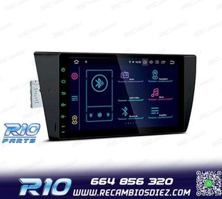 RADIO GPS ANDROID 14 PARA BMW E90 E91 E92 E93 PANTALLA 9" TA
