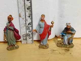 Sacra Famiglia Re Magi Fontanini cm 4