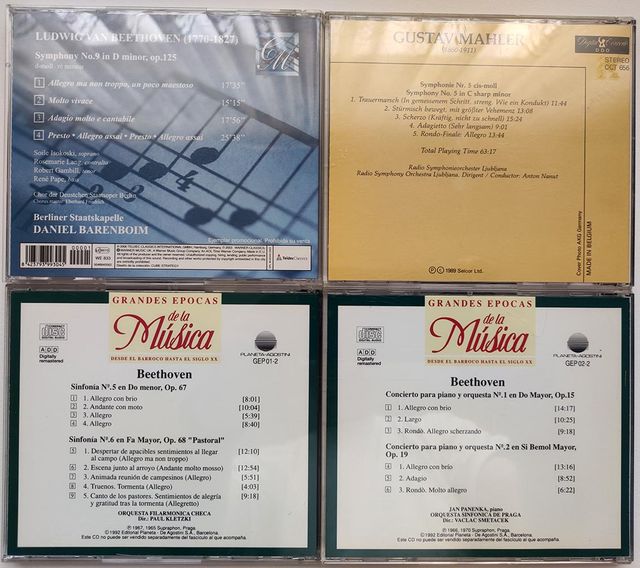 8 CD di musica classica
