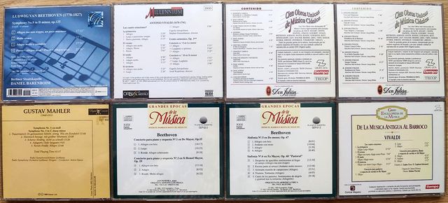 8 CD di musica classica