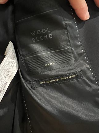 Americana Zara Negra t.50