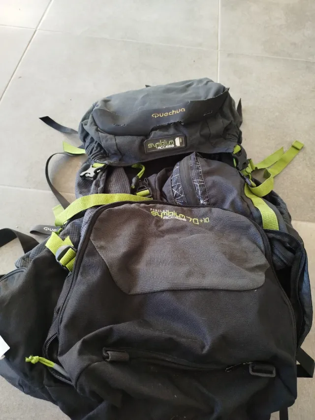 Mochila senderismo Quechua Symbium 70+10