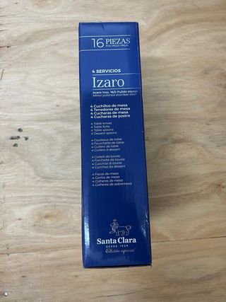 Cubiertos Santa Clara Izaro 16 pzs Acero Inox