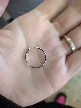 Anillo Letra A Plata Ajustable