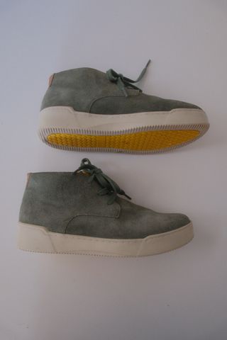 Zapatos Velez Piel Verde. Talla 41