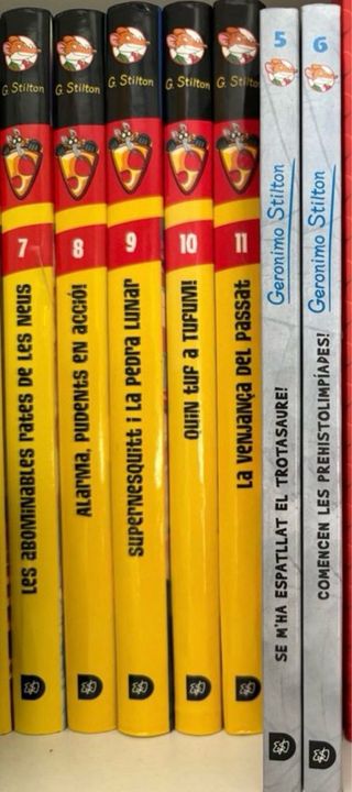 PACK  GERONIMO STILTON CATALA (52 LLIBRES)