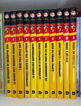 PACK  GERONIMO STILTON CATALA (52 LLIBRES)