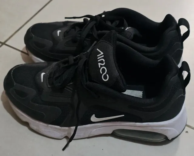 Nike Air Max 200 Negro Blanco