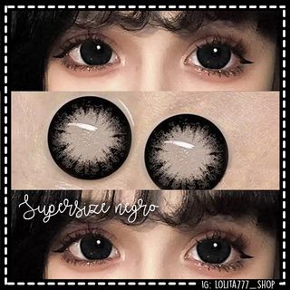 Lentillas Lolita 777 Supersize Negro