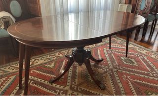 Mesa de comedor extensible madera