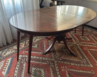 Mesa de comedor extensible madera