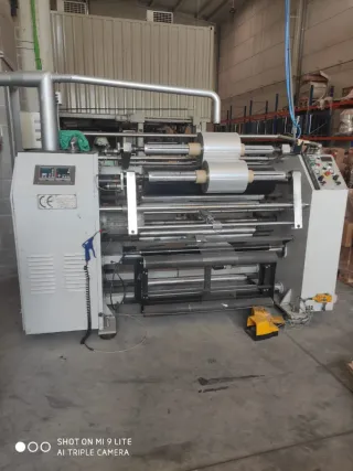 Rebobinadora para todo tipo de material