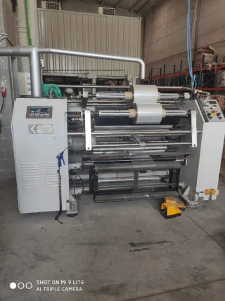 Rebobinadora para todo tipo de material