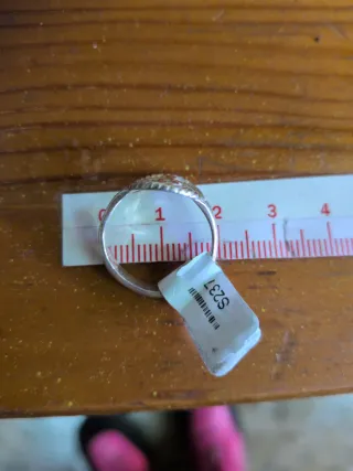 Anillo Plata Cruz de la Vida