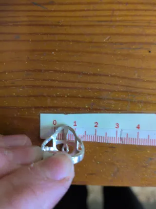 Anillo Plata Cruz de la Vida