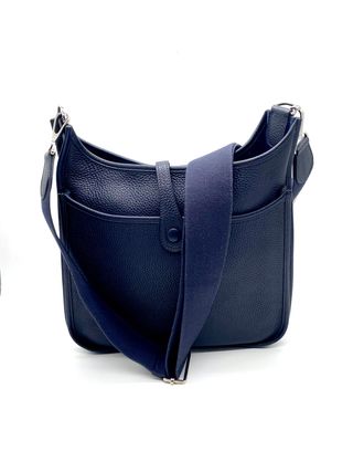Bolso Hermès Evelyne 30 Azul