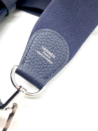 Bolso Hermès Evelyne 30 Azul