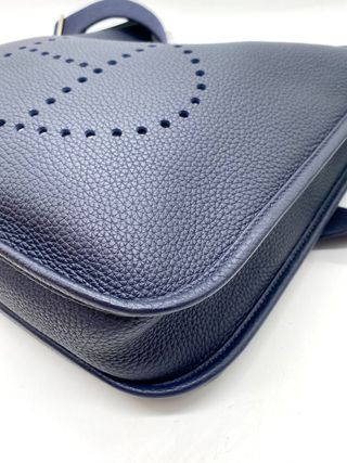 Bolso Hermès Evelyne 30 Azul
