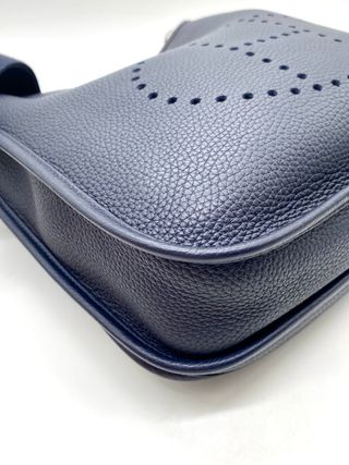 Bolso Hermès Evelyne 30 Azul