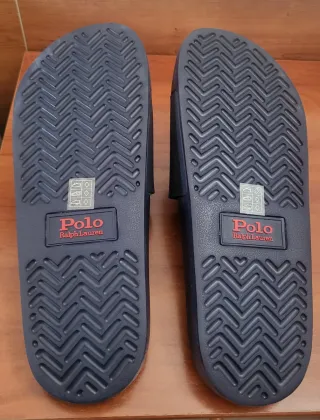 Chanclas Polo Ralph Lauren Hombre Talla 45 Azul