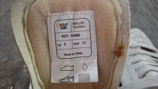 Patines blancos talla 37