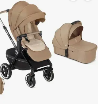 Jane Croslight Silla + Capazo Beige