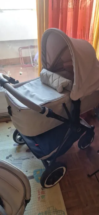 Jane Croslight Silla + Capazo Beige