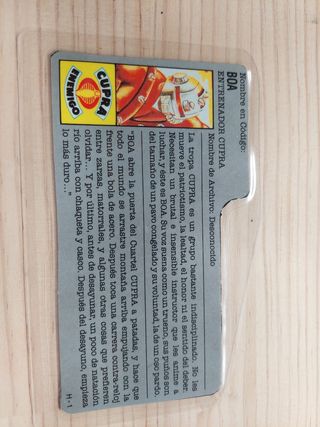 Ficha gijoe gi joe CUPRA BOA