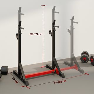 Soporte para pesas HOMCOM